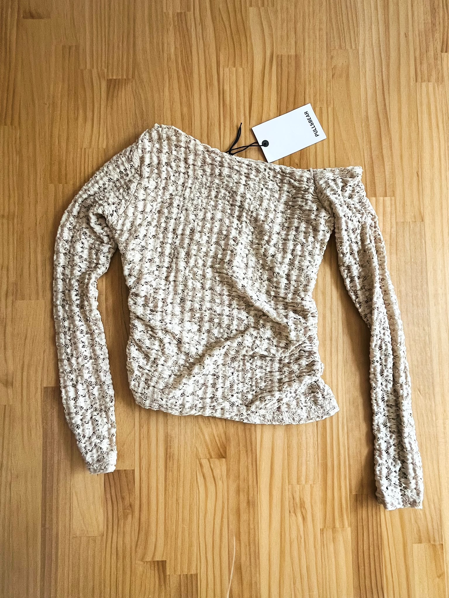 Fotografia 1 de Camisola Creme - Pull&Bear